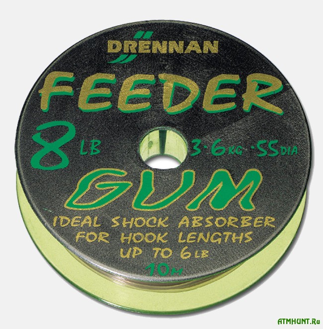 Оснастка фидера с использованием фидергам (Feeder Gum, Power Gum)